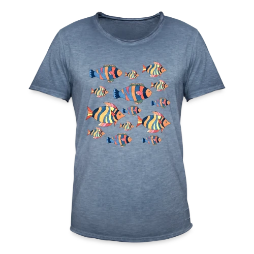 Passion Pêche : L'Esprit du Poisson - T-shirt vintage Homme