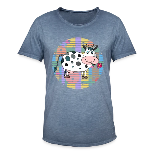 La Vache Adorable - T-shirt vintage Homme