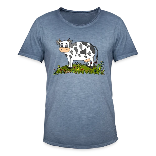 La Vache Stylée - T-shirt vintage Homme