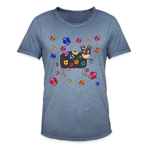 La Vache Stylée - T-shirt vintage Homme