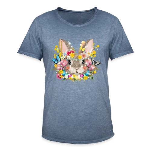 Lapin de Pâques Enchanté - T-shirt vintage Homme