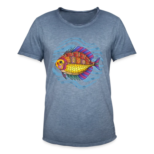Passion Pêche - T-shirt vintage Homme