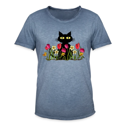 L'Esprit Félin - T-shirt vintage Homme