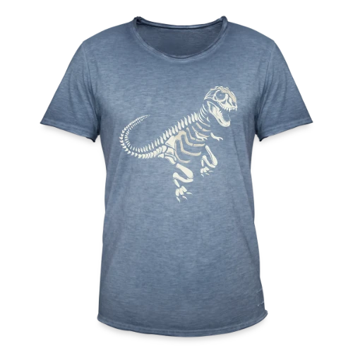 T-Rex Fossile : L'Esprit Préhistorique des Dinosaures - T-shirt vintage Homme