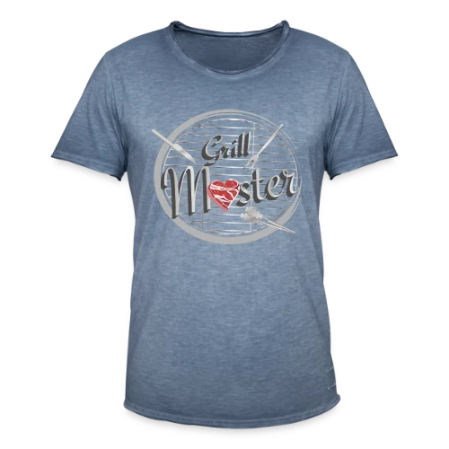 Maître du Grill Cœur - T-shirt vintage Homme