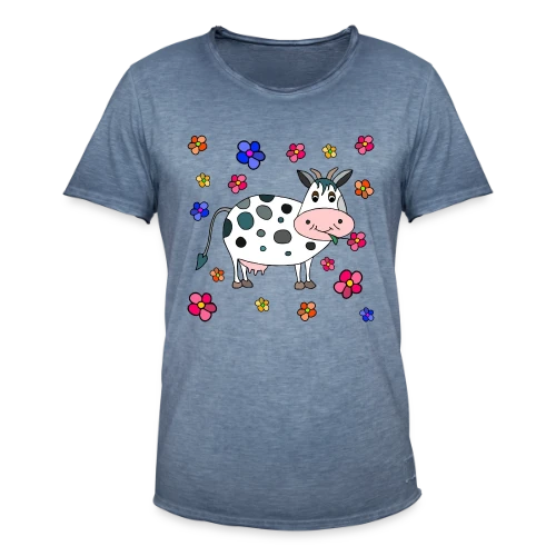 Krowa, la Vache Amusante - T-shirt vintage Homme
