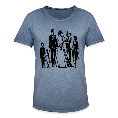 Mariage et Fête - T-shirt vintage Homme