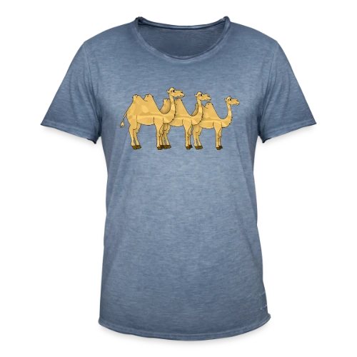 Chameau du Désert Stylé - T-shirt vintage Homme