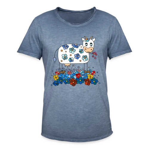 La Vache Mignonne - T-shirt vintage Homme