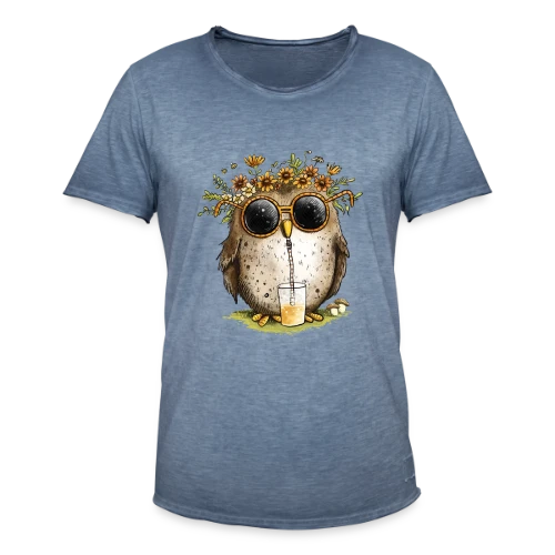 Chouette Cool et Limonade - T-shirt vintage Homme