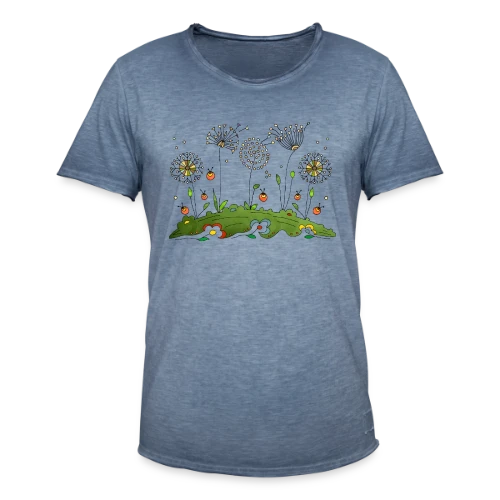 Éclat Floral - T-shirt vintage Homme