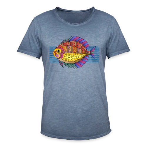 Design Numérique 5099 : Votre Style Unique - T-shirt vintage Homme