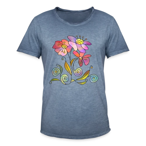 Esprit Libre - T-shirt vintage Homme