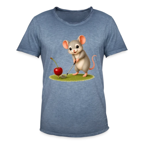 La Souris Golfeuse - T-shirt vintage Homme