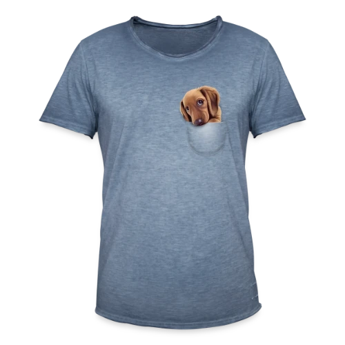 Chien de Poche - T-shirt vintage Homme