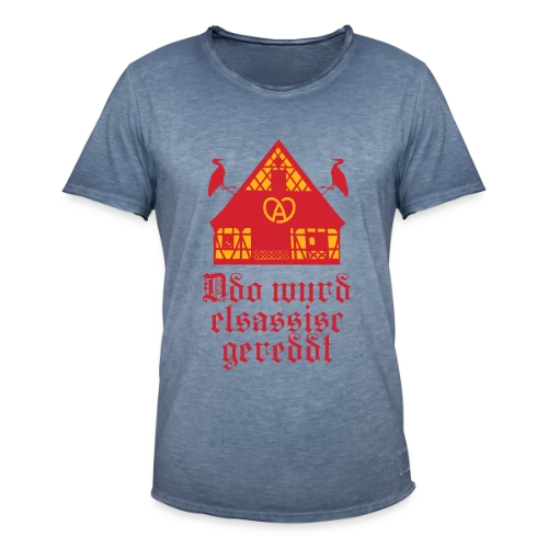 Ici On Parle Alsacien - T-shirt vintage Homme