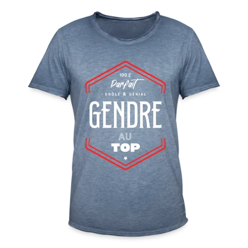 T-shirt Gendre Parfait et au Top - T-shirt vintage Homme