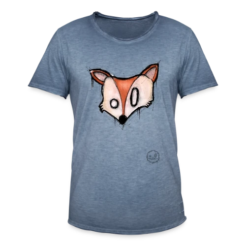 Renard Stylisé K-nimals - T-shirt vintage Homme