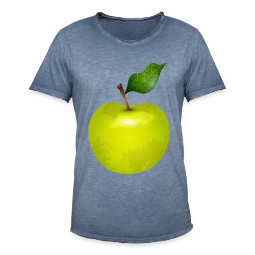Pomme Verte Éclatante - T-shirt vintage Homme