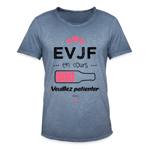 EVJF en Folie ! - T-shirt vintage Homme