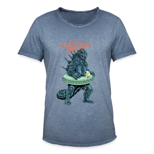 Vieux mais Culotté : Le Monstre Plouf ! - T-shirt vintage Homme