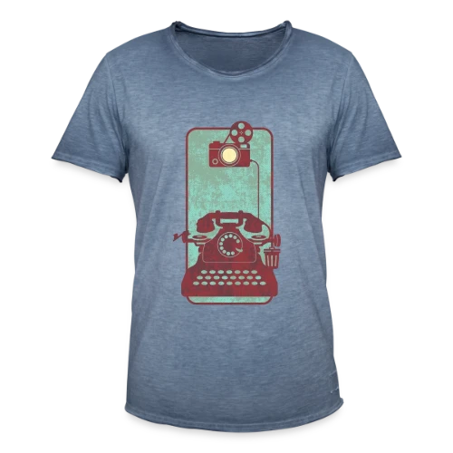 L'Évolution du Smartphone - T-shirt vintage Homme