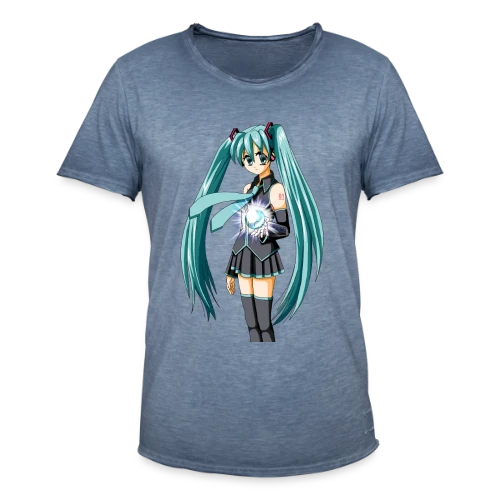 Miku Manga : Jolie Fille Style Anime Kawaii - T-shirt vintage Homme