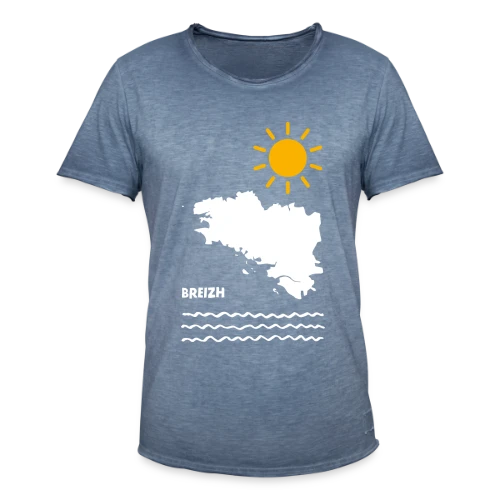 Breizh Soleil Mer - T-shirt vintage Homme