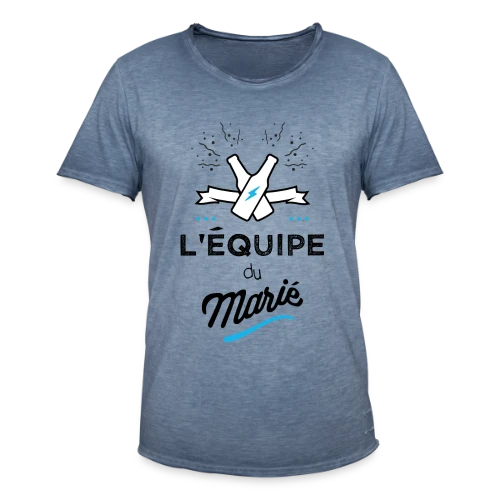 EVG L'Équipe du Marié - T-shirt vintage Homme