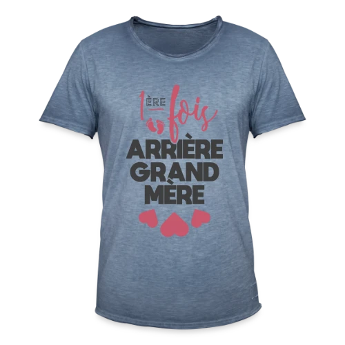 T-shirt Future Arrière-Grand-Mère Fière - T-shirt vintage Homme