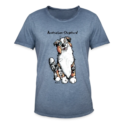Berger Australien Amusant - T-shirt vintage Homme