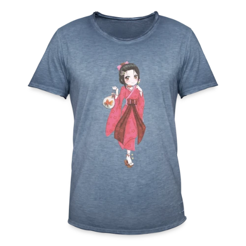 L'Univers des Mangas Japonais - T-shirt vintage Homme