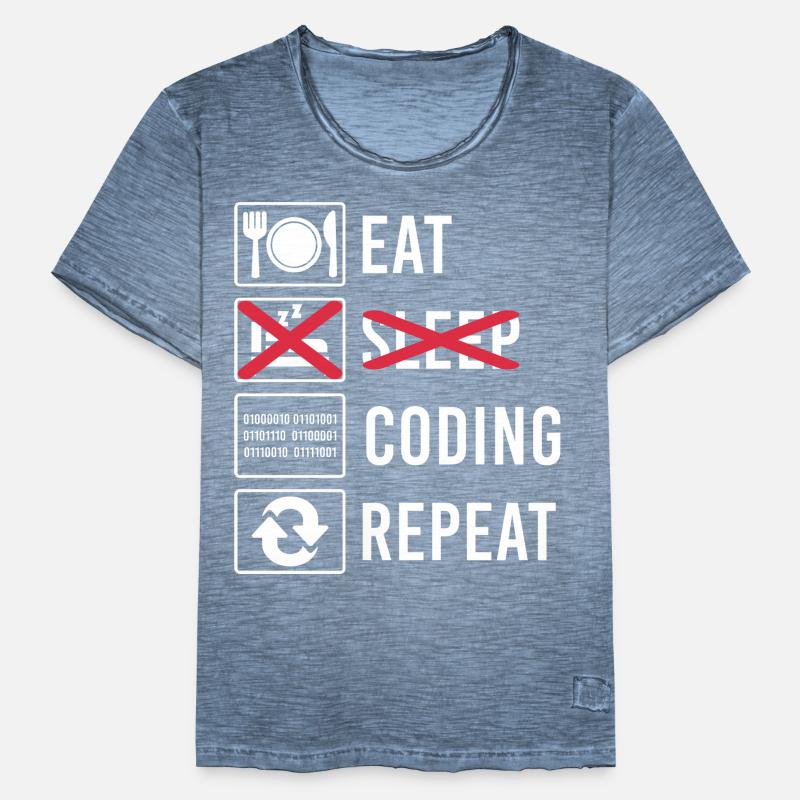 Cadeau de programmation de code T-shirt vintage Homme