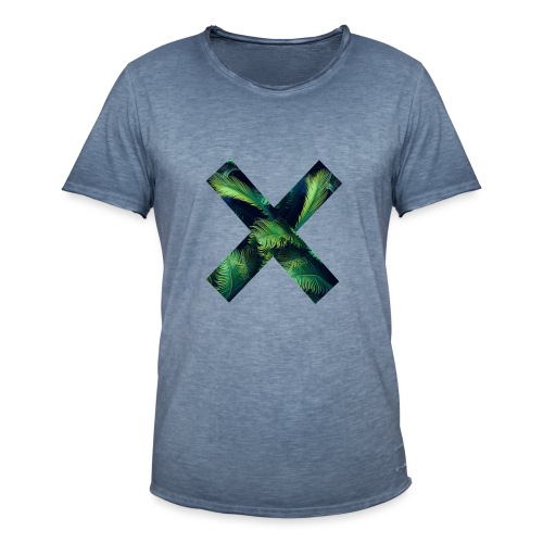 X - Camiseta vintage hombre
