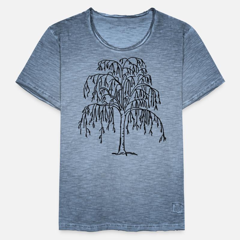 Baum Männer Vintage T-Shirt