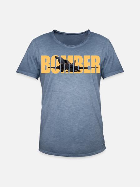 Bomber Tu-22 M3 - Men's Vintage T-Shirt - vintage denim