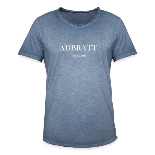 Adbratt - Vintage-T-shirt herr