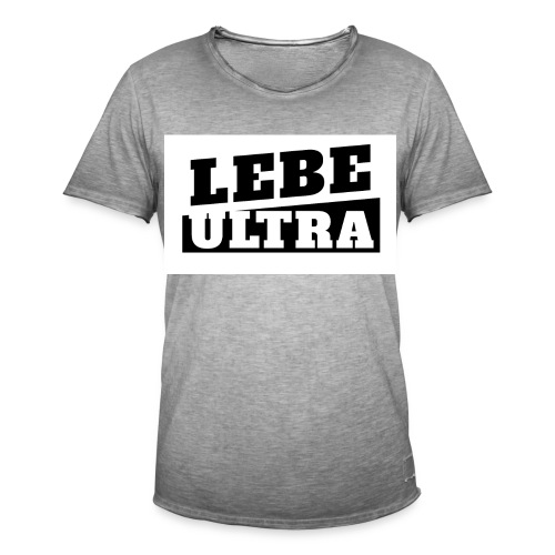 ultras2b w jpg - Männer Vintage T-Shirt
