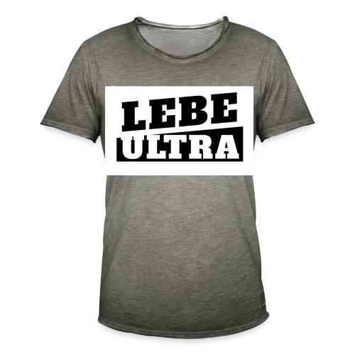 ultras2b w jpg - Männer Vintage T-Shirt