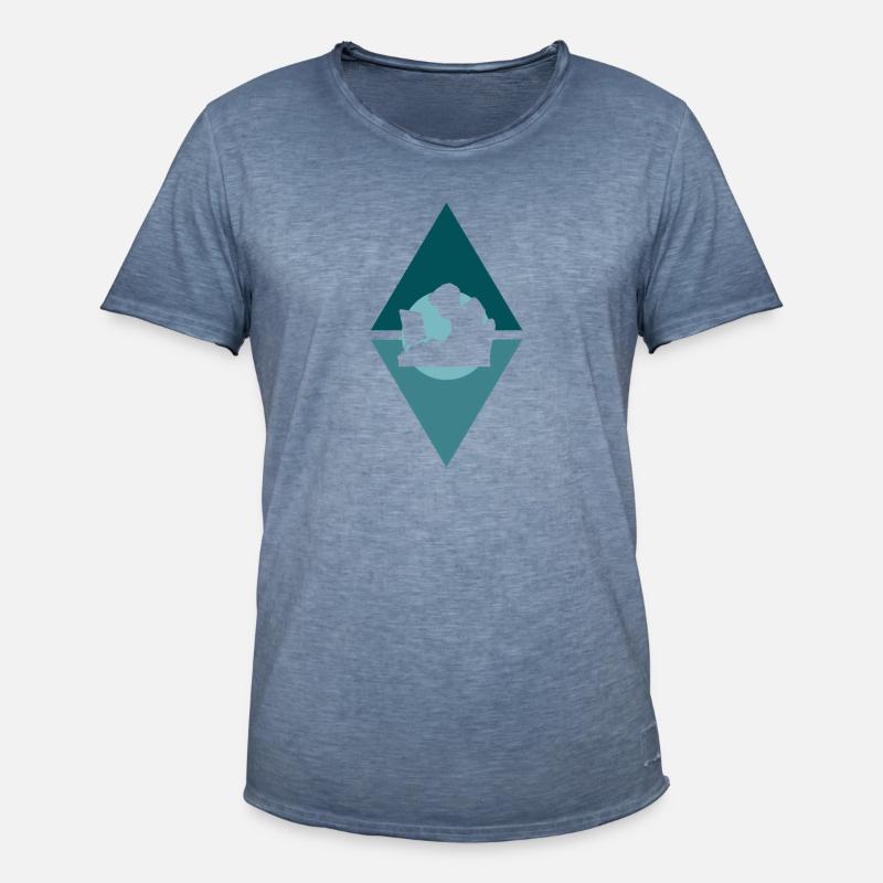 Hacker Hacken Computerfreak - Männer Vintage T-Shirt - Vintage Denim