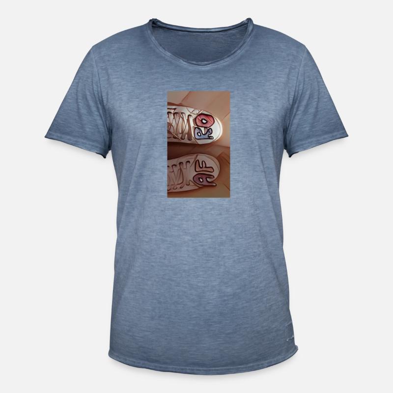 CAEEE0B3 6E2E 4F2B 8CFE BB2609DA54AB - Männer Vintage T-Shirt - Vintage Denim