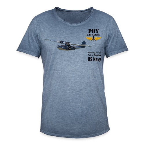 PBY Catalina - Männer Vintage T-Shirt