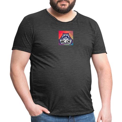bcde_logo - Männer Vintage T-Shirt