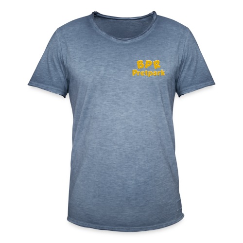 BPR Pretpark borstlogo - Mannen Vintage T-shirt