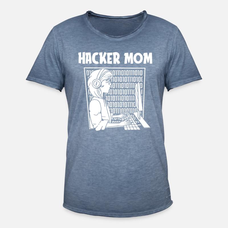 Developer Coder Programmer - Men's Vintage T-Shirt - vintage denim