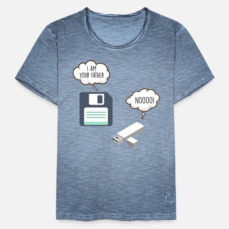 Nerd Programming Software Developer Geek Code Men's Vintage T-Shirt