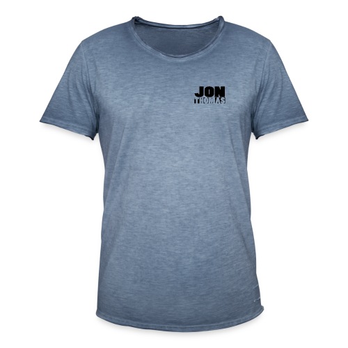 Jon Thomas Logo - Männer Vintage T-Shirt