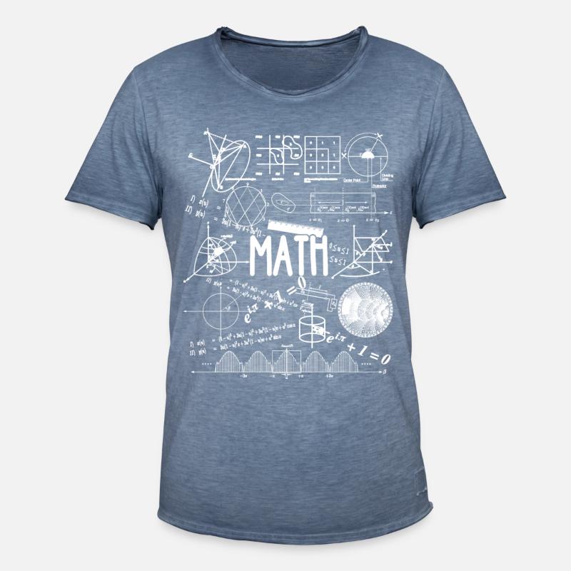 Complex math math - Men's Vintage T-Shirt - vintage denim