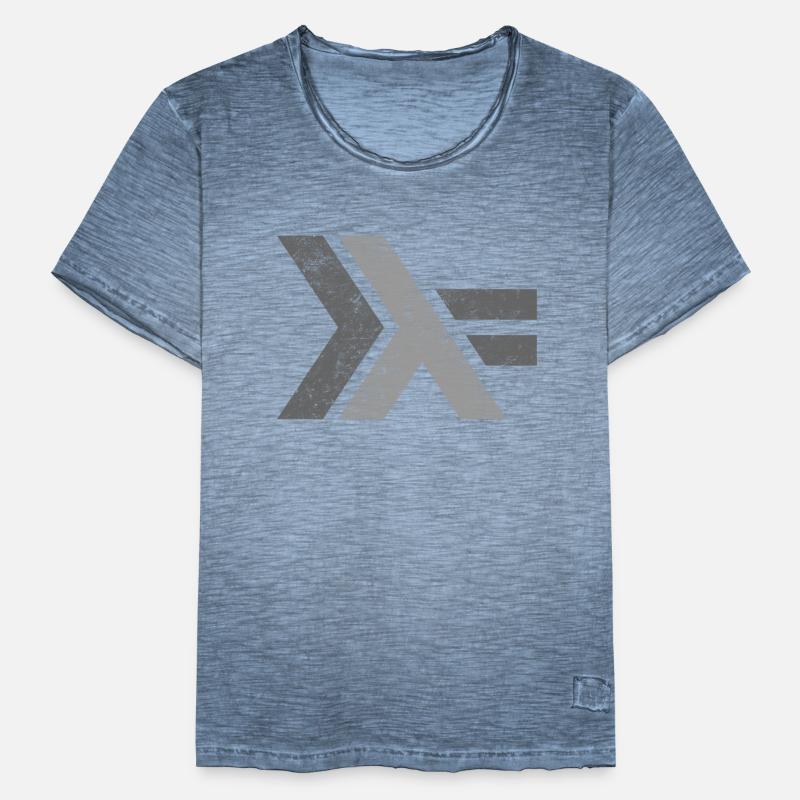 Haskell Programming Language Logo design Men's Vintage T-Shirt