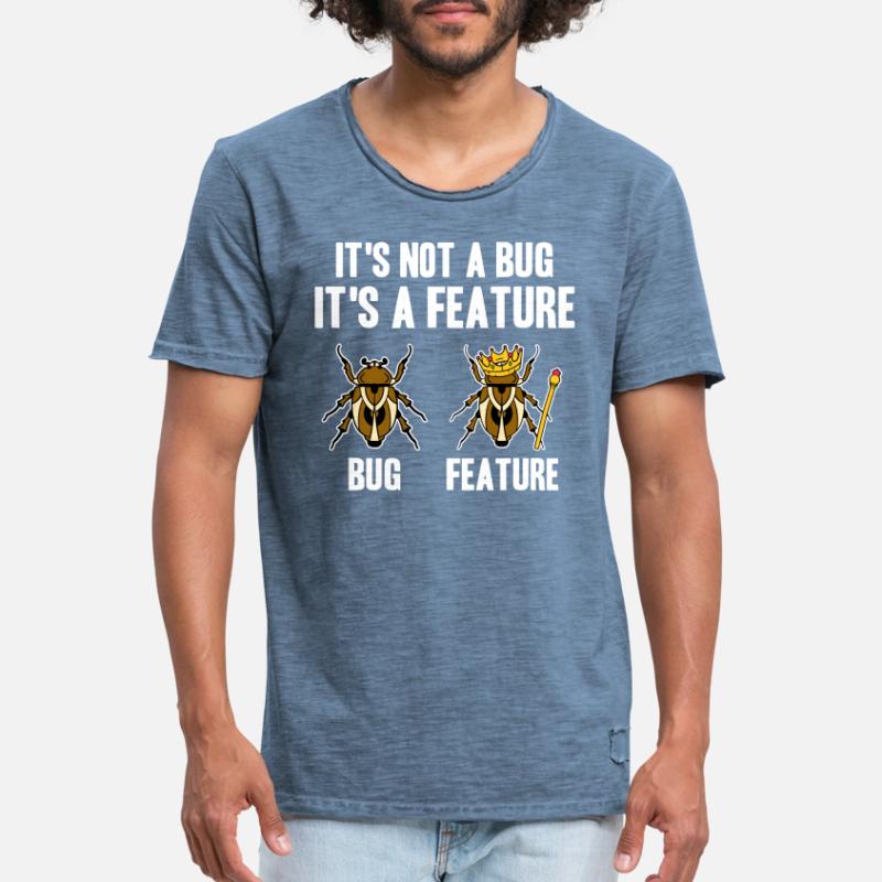 Programmatore Informatico Nerd IT Admin Coder EDV Maglietta vintage da uomo